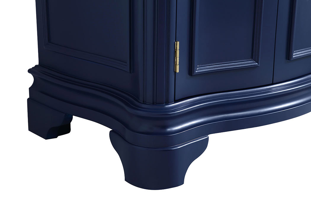 Elegant Bathroom Vanity - Blue, L 36" (VF52036BL)