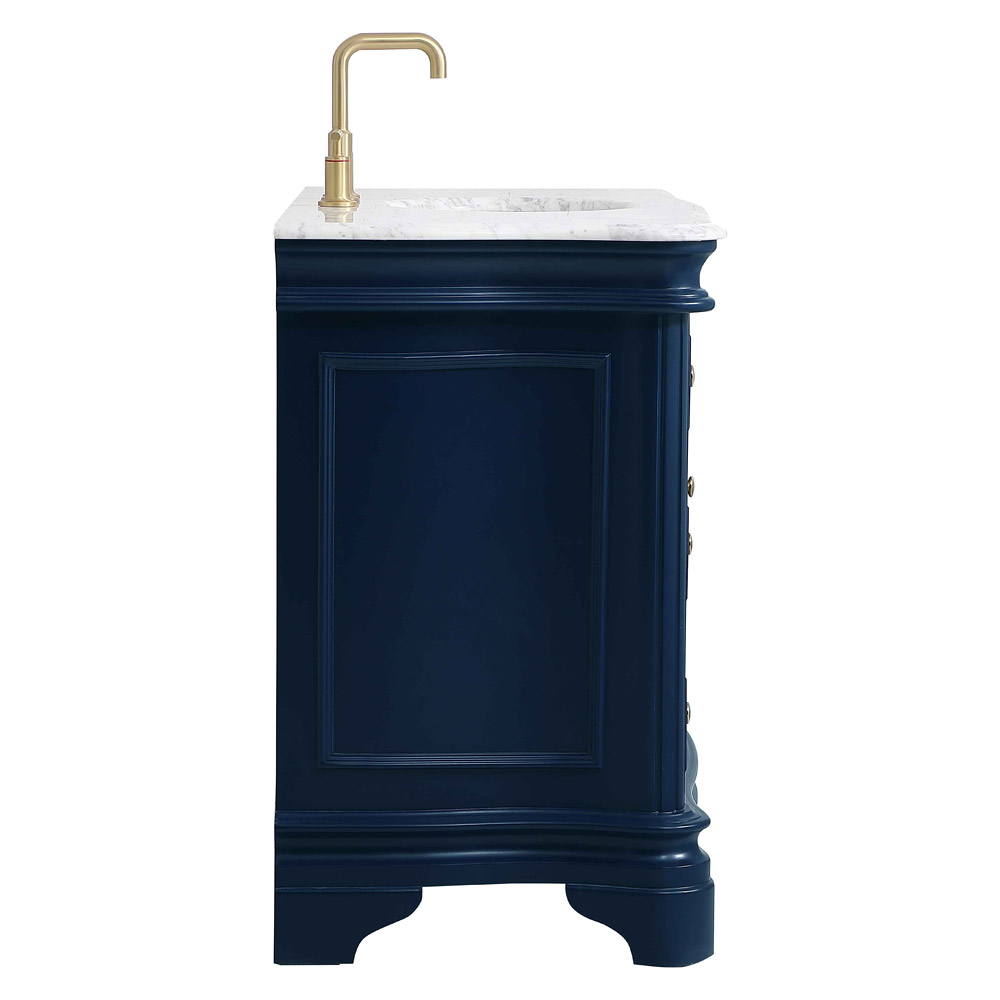 Elegant Bathroom Vanity - Blue, L 42" (VF52042BL)
