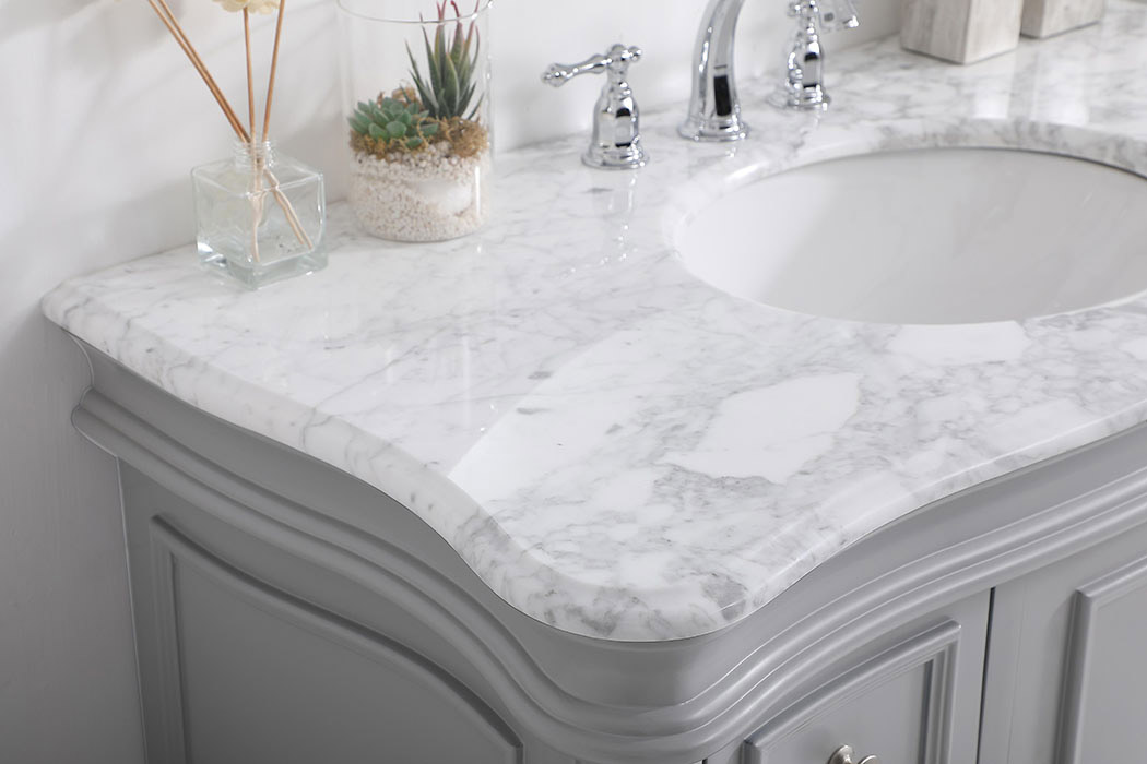Elegant Bathroom Vanity - Gray, L 42" (VF52042GR)