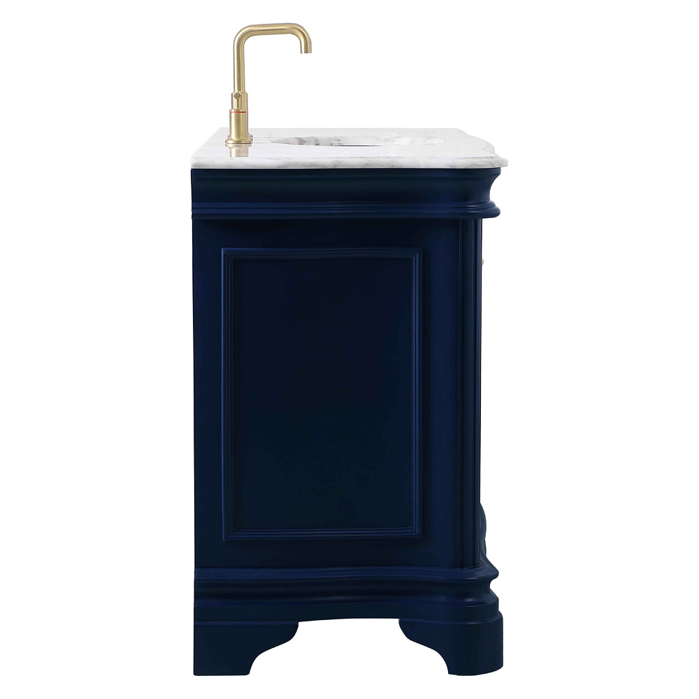 Elegant Bathroom Vanity - Blue, L 48" (VF52048BL)
