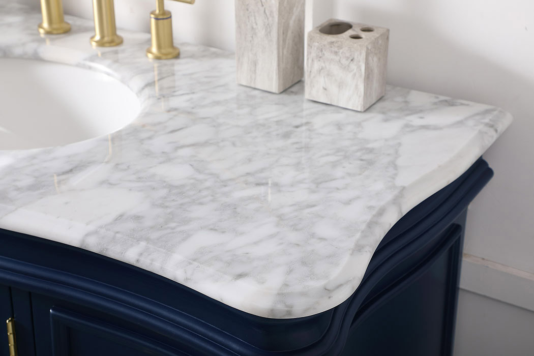 Elegant Bathroom Vanity - Blue, L 48" (VF52048BL)