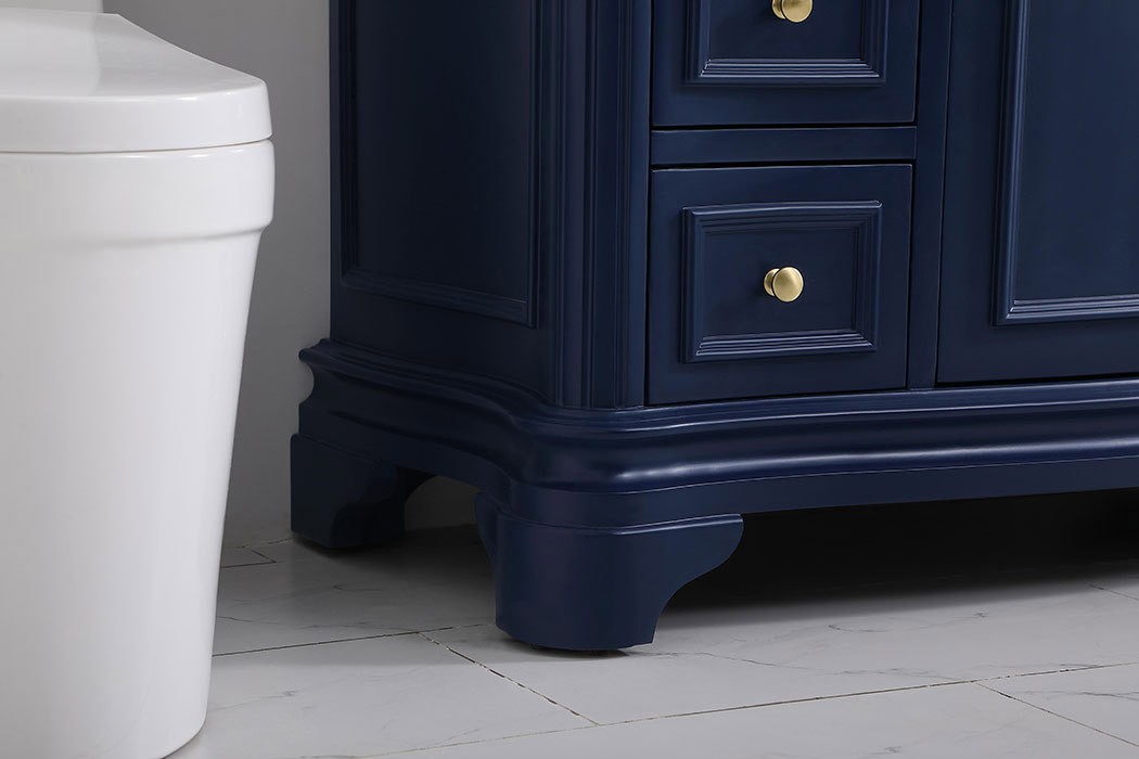 Elegant Bathroom Vanity - Blue, L 48" (VF52048BL)