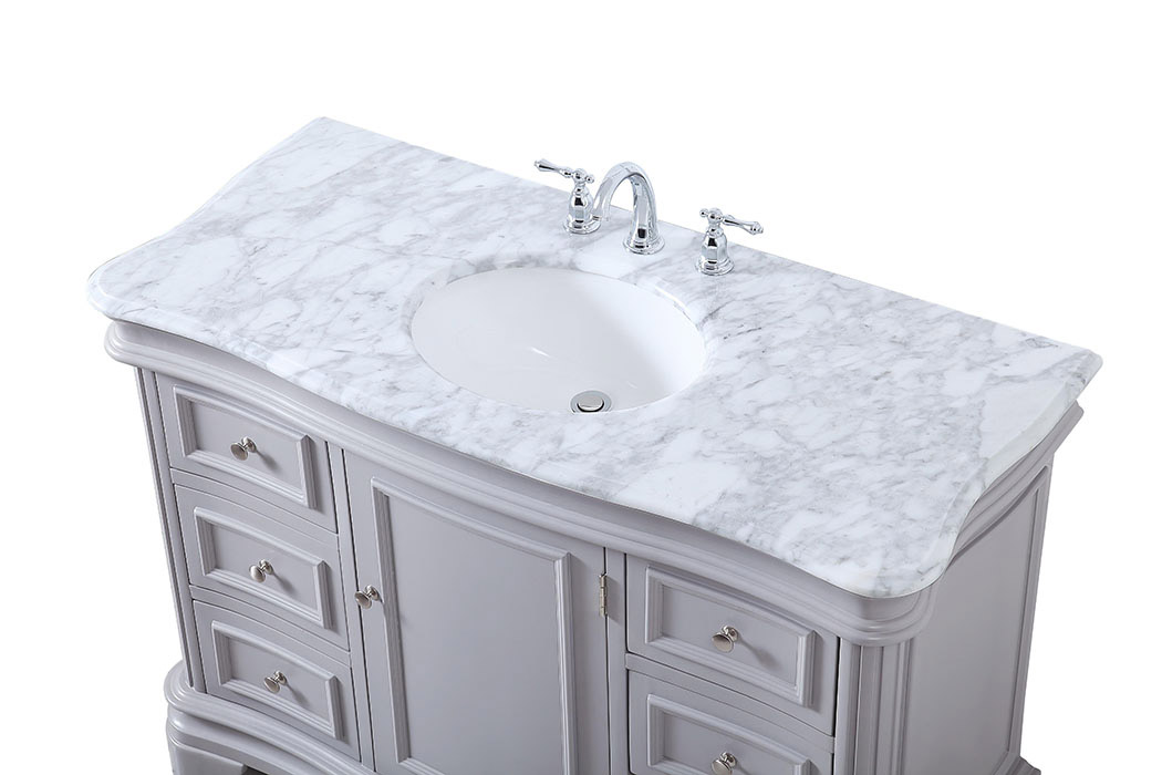 Elegant Bathroom Vanity - Gray (VF52048GR)