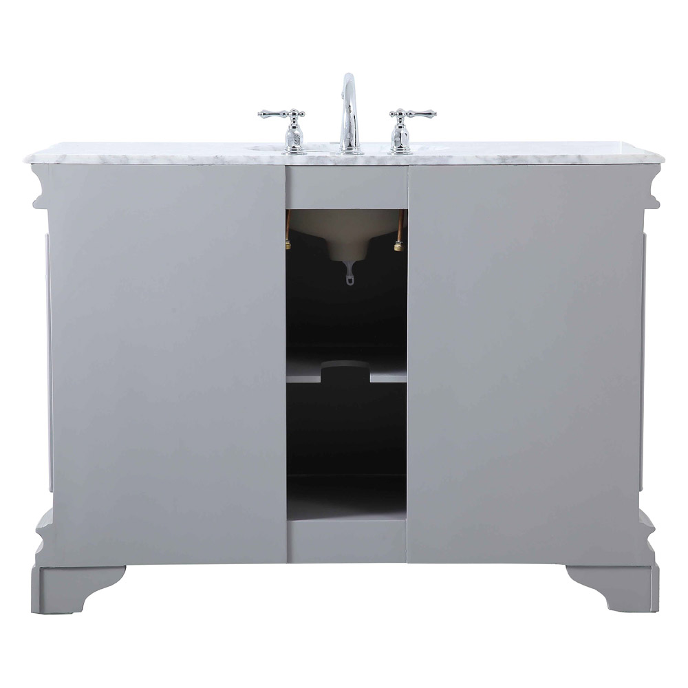 Elegant Bathroom Vanity - Gray (VF52048GR)