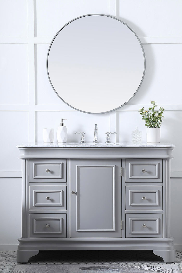 Elegant Bathroom Vanity - Gray (VF52048GR)