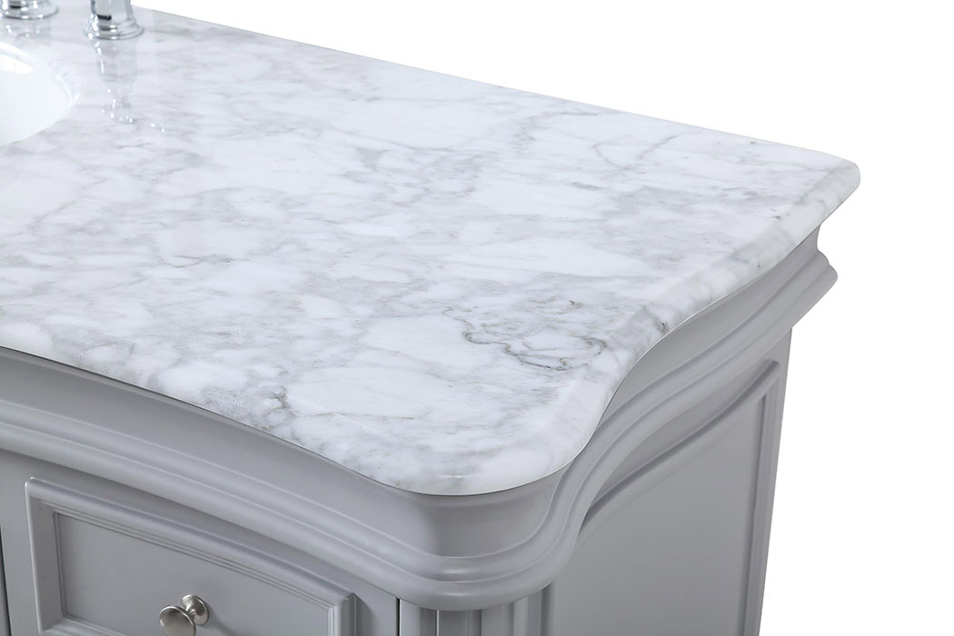 Elegant Single Bathroom Vanity - Gray (VF52060GR)