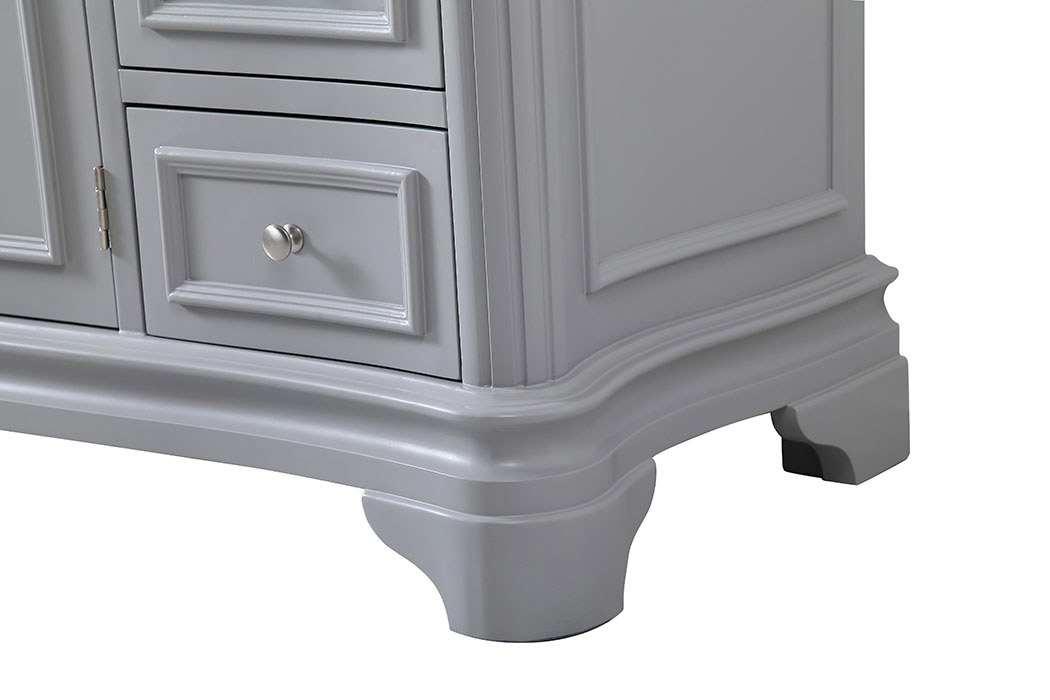 Elegant Single Bathroom Vanity - Gray (VF52060GR)