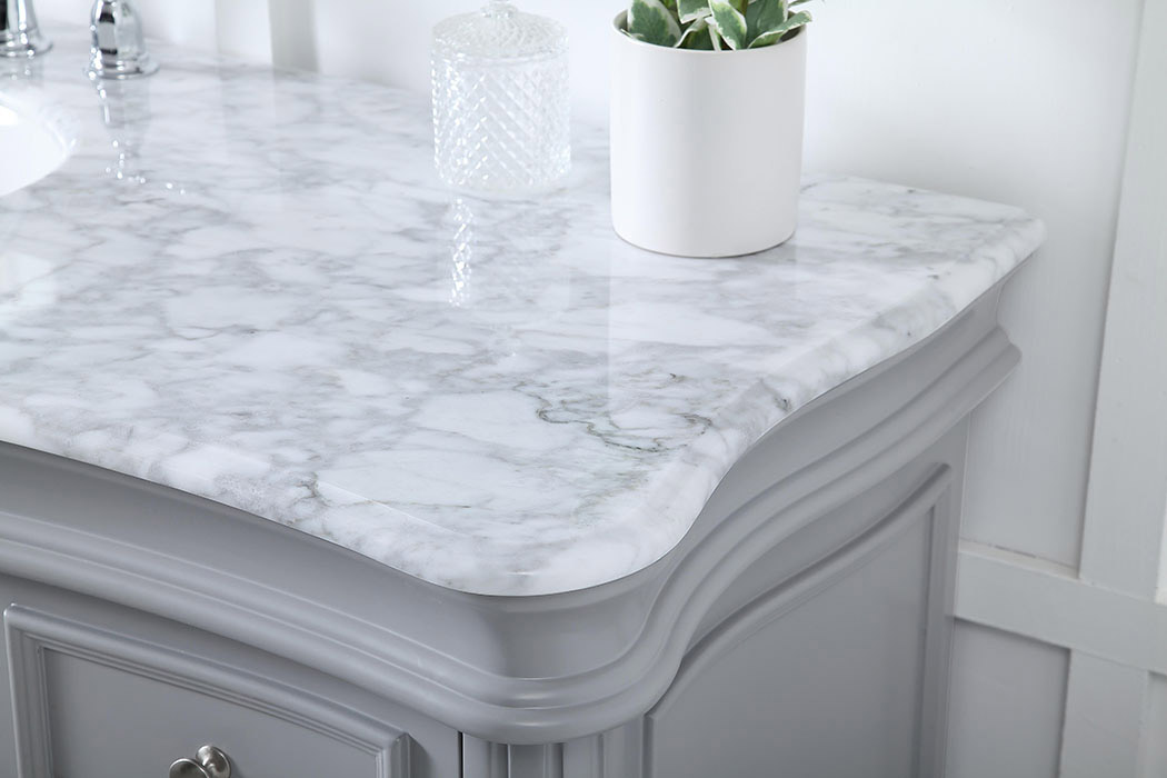 Elegant Single Bathroom Vanity - Gray (VF52060GR)