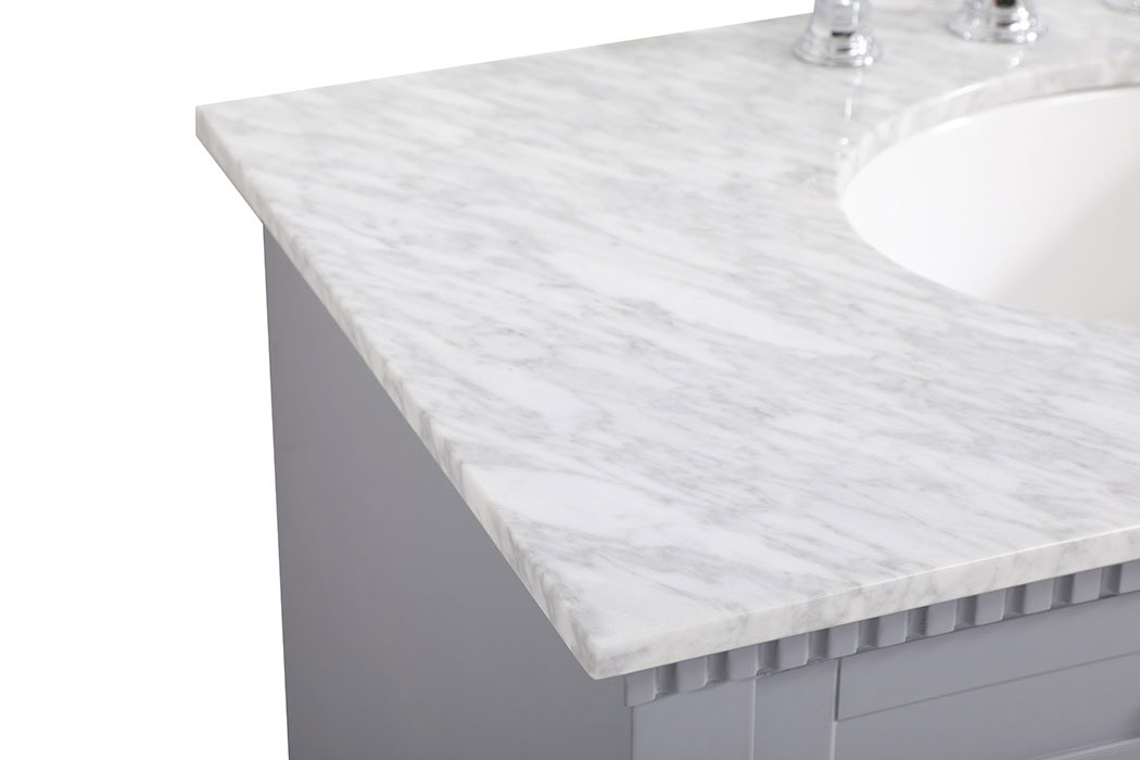 Elegant Bathroom Vanity - Gray, L 36" (VF53036GR)