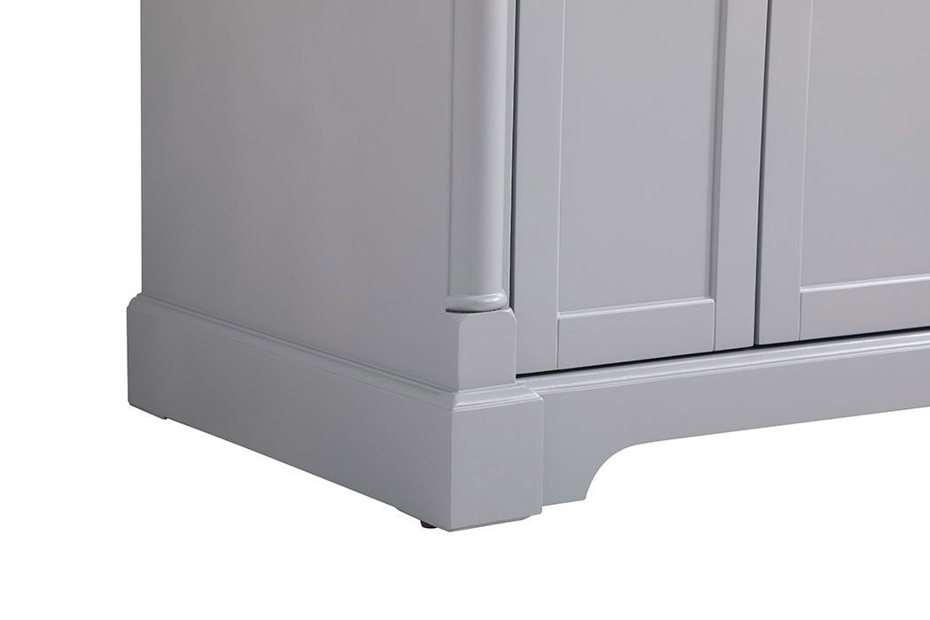Elegant Bathroom Vanity - Gray, L 36" (VF53036GR)