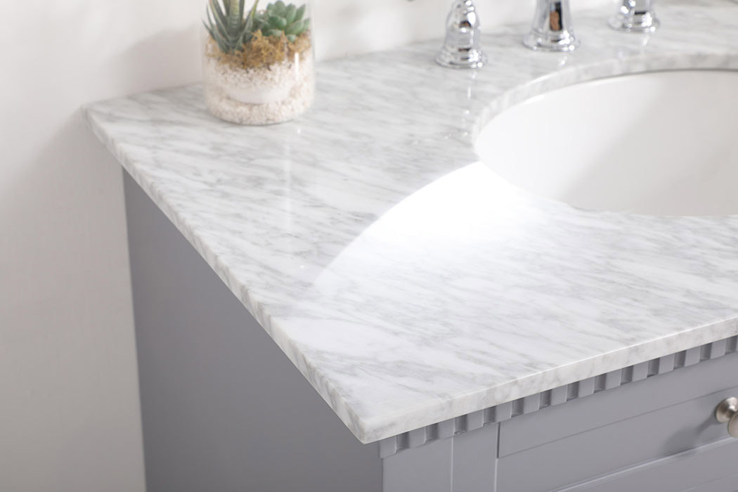 Elegant Bathroom Vanity - Gray, L 36" (VF53036GR)