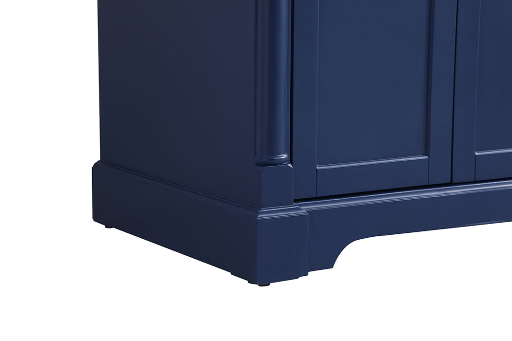 Elegant Bathroom Vanity - Blue, L 42" (VF53042BL)