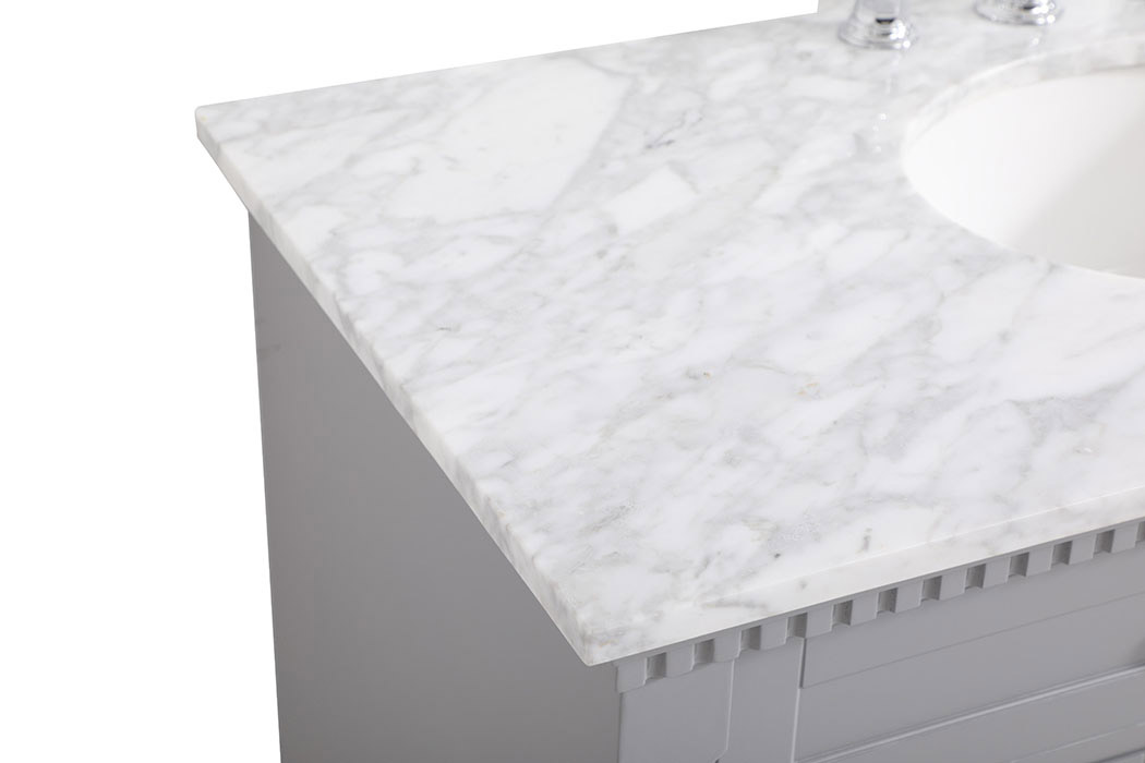 Elegant Bathroom Vanity - Gray, L 42" (VF53042GR)