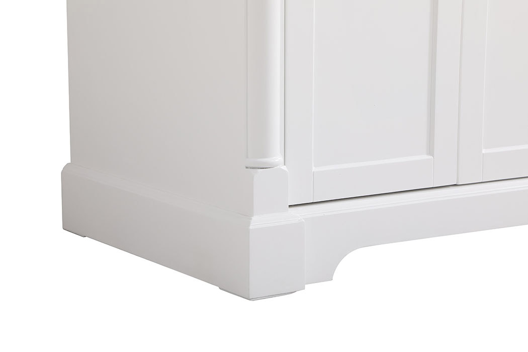 Elegant Bathroom Vanity - White, L 42" (VF53042WH)