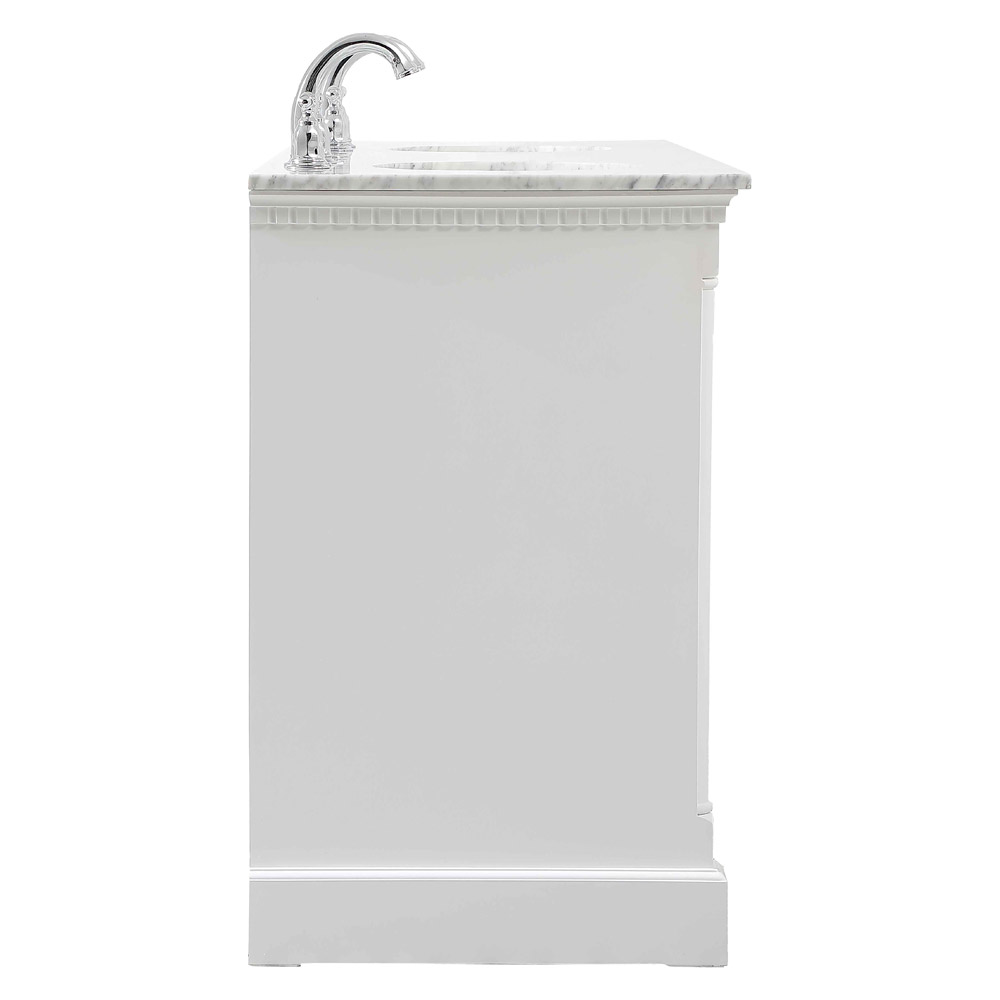 Elegant Bathroom Vanity - White, L 60" (VF53060DWH)