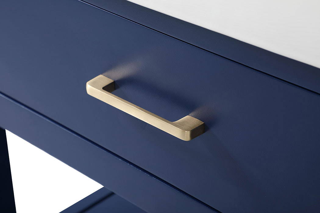 Elegant Bathroom Vanity - Blue (VF60130BL)