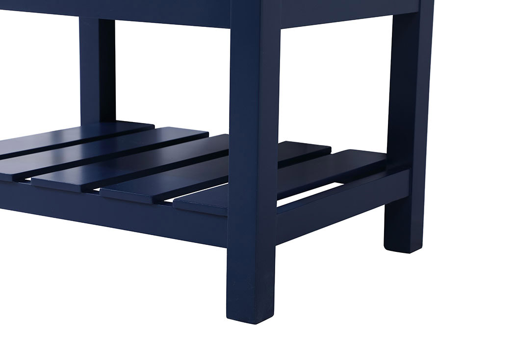 Elegant Bathroom Vanity - Blue (VF60130BL-BS)