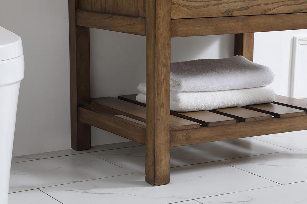 Elegant Bathroom Vanity - Driftwood (VF60130DW)