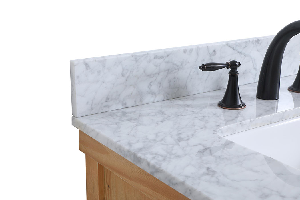Elegant Bathroom Vanity - Natural Wood (VF60130NW-BS)