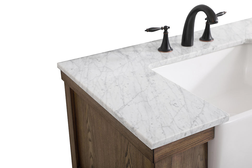 Elegant Bathroom Vanity - Driftwood (VF60136DW)