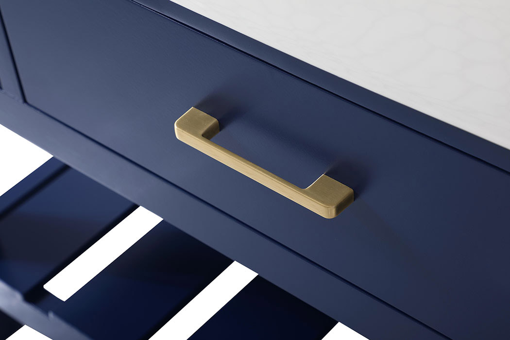Elegant Bathroom Vanity - Blue (VF60142BL-BS)