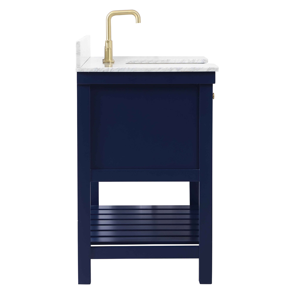 Elegant Bathroom Vanity - Blue (VF60142BL-BS)