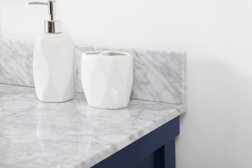 Elegant Bathroom Vanity - Blue (VF60142BL-BS)