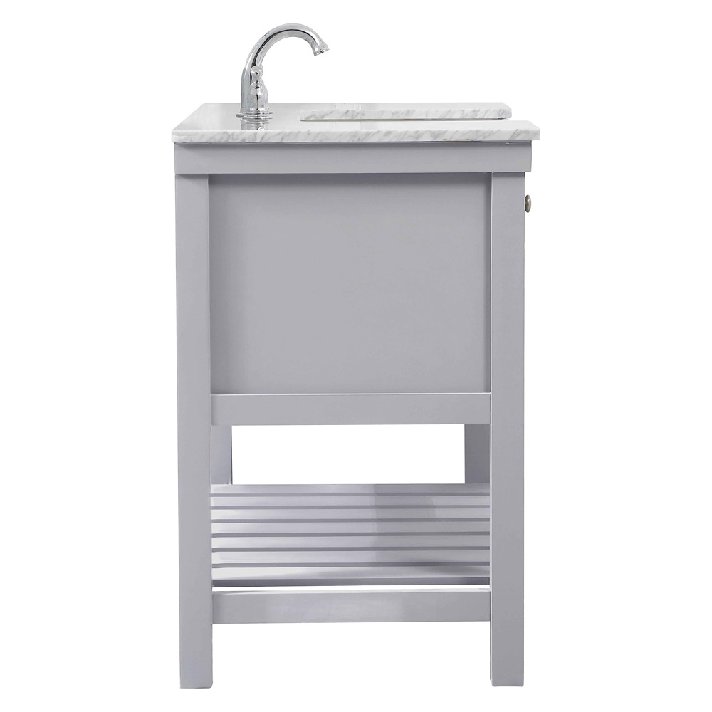 Elegant Bathroom Vanity - Gray (VF60142GR)