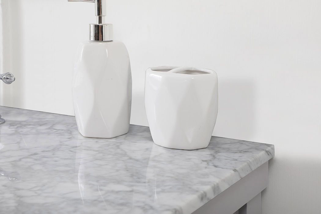 Elegant Bathroom Vanity - Gray (VF60142GR)