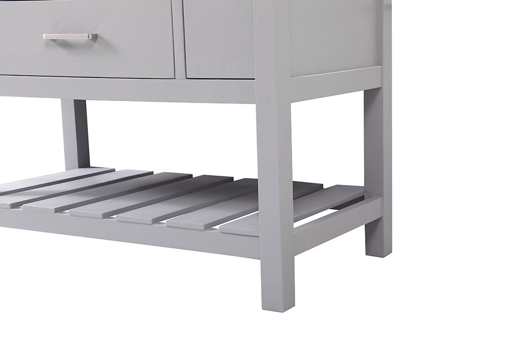 Elegant Bathroom Vanity - Gray (VF60142GR-BS)