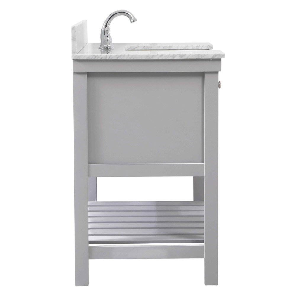 Elegant Bathroom Vanity - Gray (VF60142GR-BS)