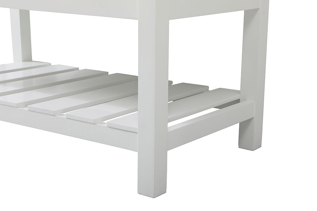 Elegant Bathroom Vanity - White (VF60142WH)