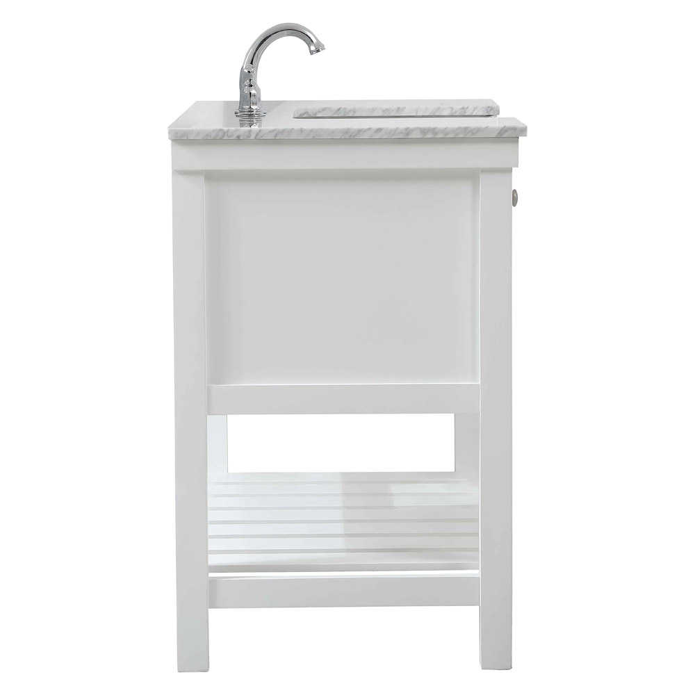 Elegant Bathroom Vanity - White (VF60142WH)