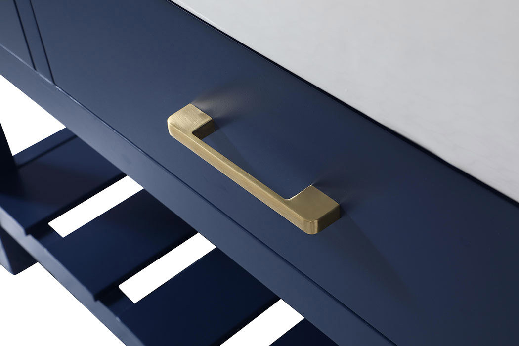 Elegant Bathroom Vanity - Blue (VF60148BL)