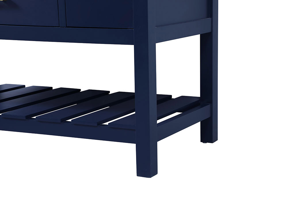 Elegant Bathroom Vanity - Blue (VF60148BL)