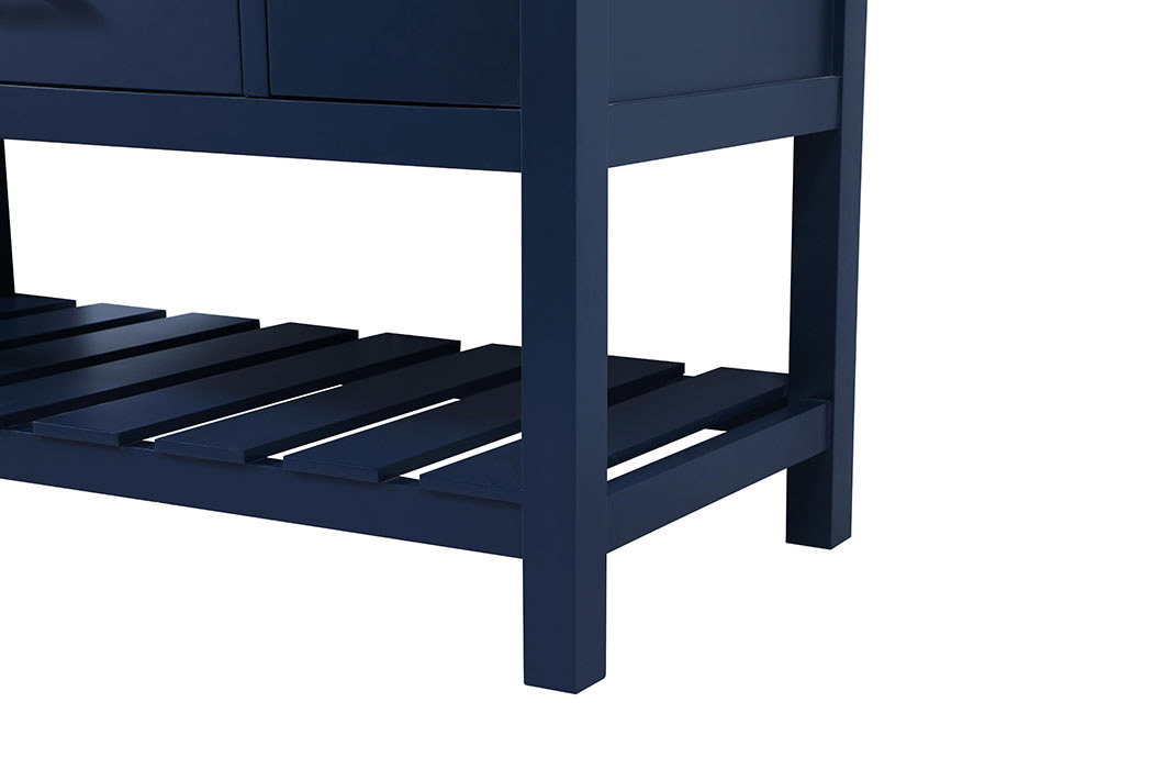 Elegant Bathroom Vanity - Blue (VF60148BL-BS)
