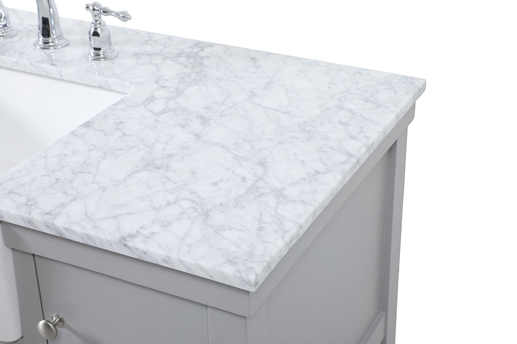 Elegant Bathroom Vanity - Gray (VF60148GR)