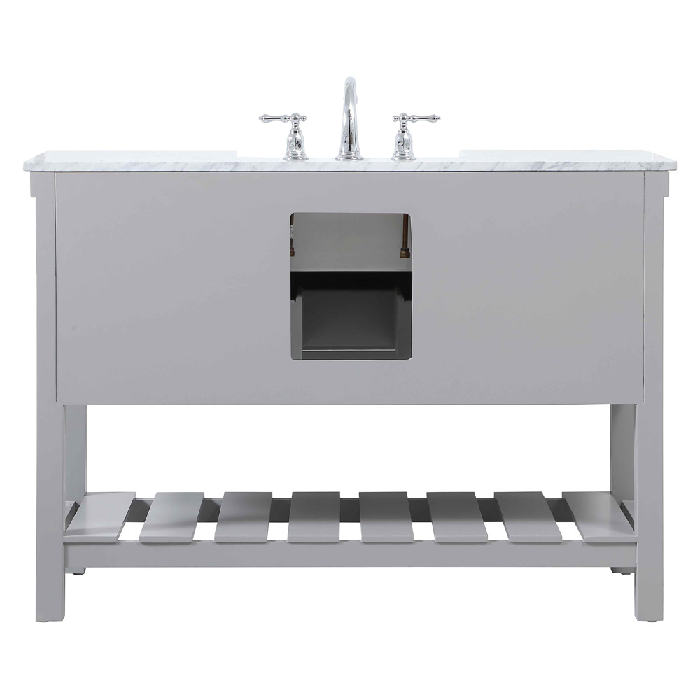 Elegant Bathroom Vanity - Gray (VF60148GR)