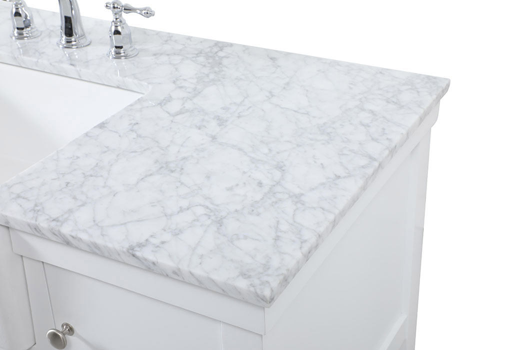 Elegant Bathroom Vanity - White (VF60148WH)