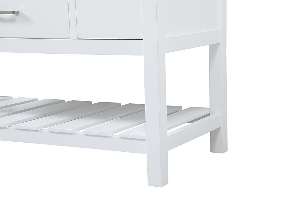 Elegant Bathroom Vanity - White (VF60148WH)