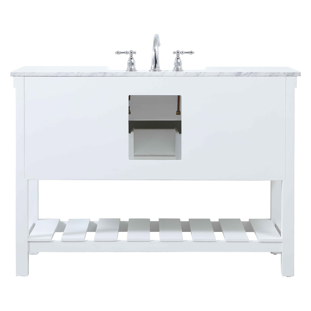 Elegant Bathroom Vanity - White (VF60148WH)