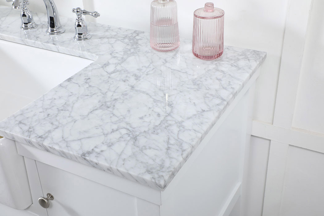 Elegant Bathroom Vanity - White (VF60148WH)