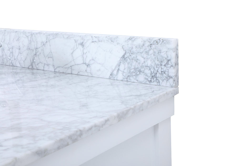Elegant Bathroom Vanity - White (VF60148WH-BS)