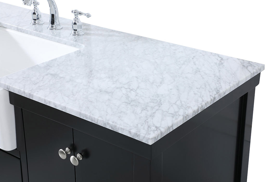 Elegant Bathroom Vanity - Black (VF60160BK)