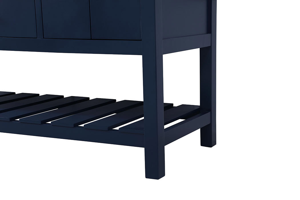 Elegant Bathroom Vanity - Blue (VF60160BL)