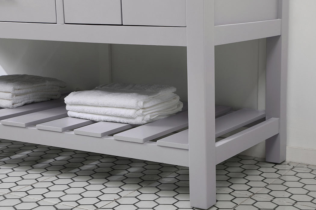 Elegant Bathroom Vanity - Gray (VF60160GR)