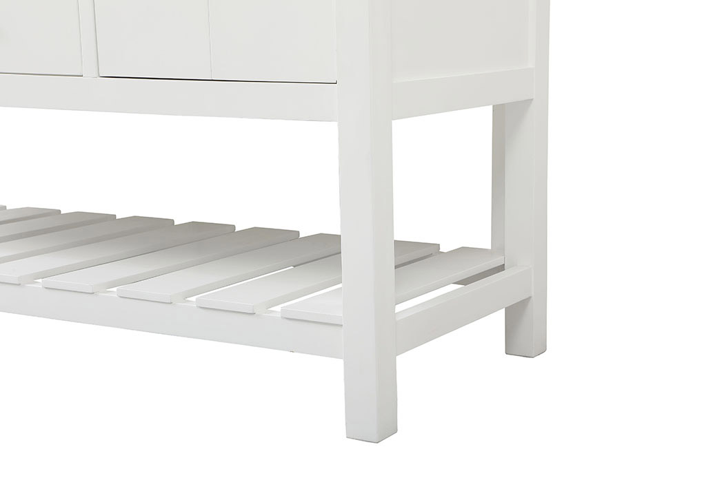 Elegant Bathroom Vanity - White (VF60160WH)