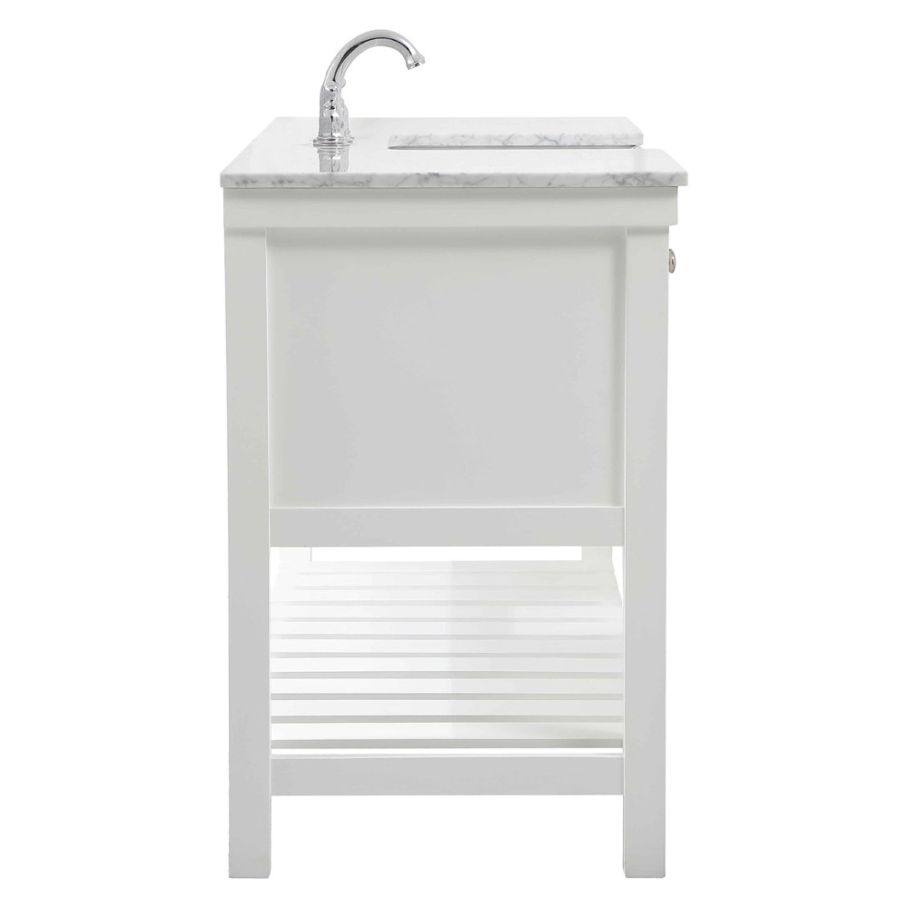 Elegant Bathroom Vanity - White (VF60160WH)
