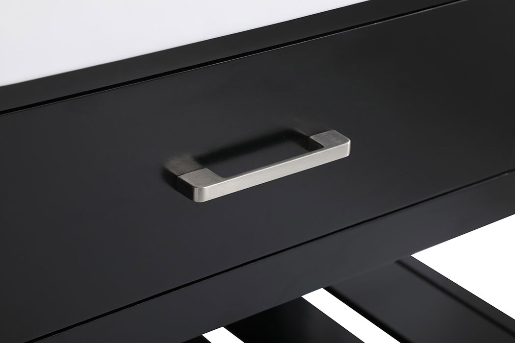 Elegant Bathroom Vanity - Black (VF60172DBK)