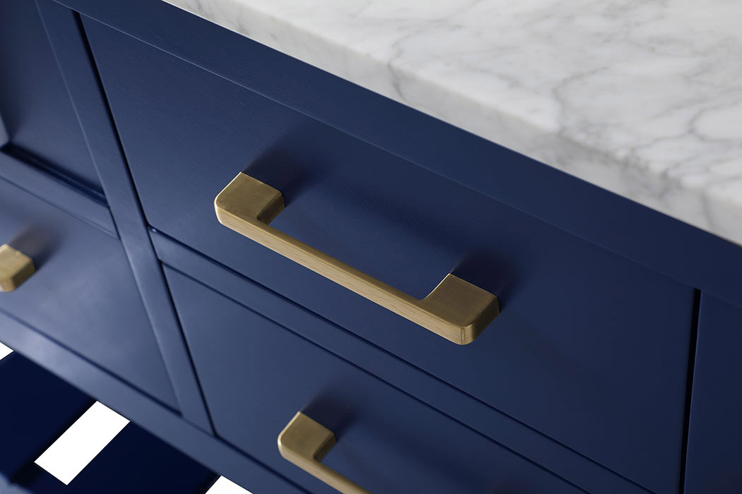 Elegant Bathroom Vanity - Blue (VF60172DBL)